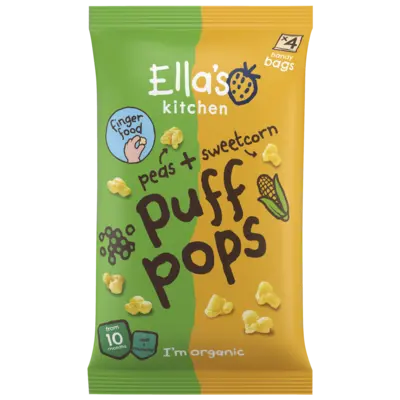pdp-image-Ella's kitchen Puff pops erwt + mais 10m+