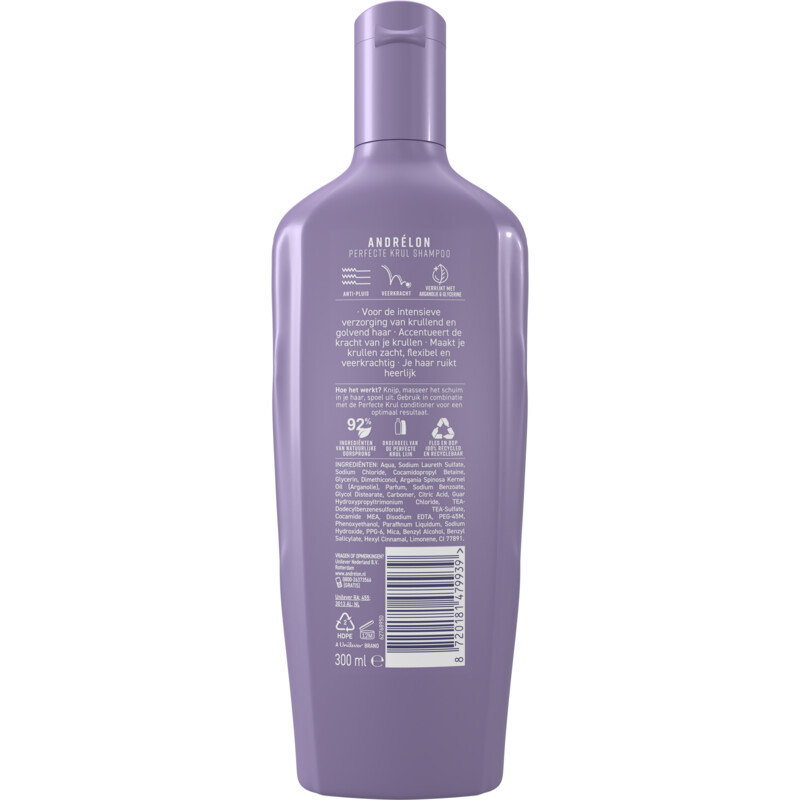 Een afbeelding van Andrélon Classic shampoo perfecte krul