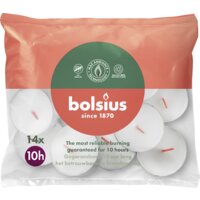 Een afbeelding van Bolsius Maxi theelichten 10 uurs