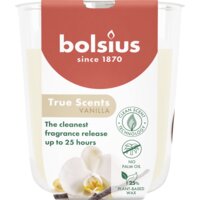 Een afbeelding van Bolsius True scents vanilla 8cm