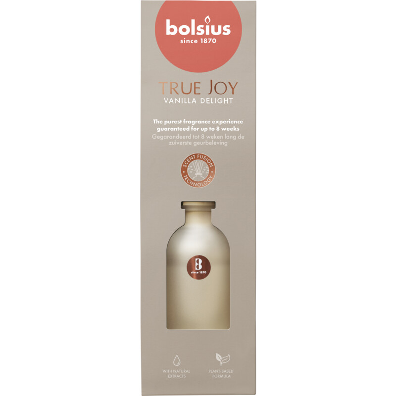 Een afbeelding van Bolsius True joy geurstokjes vanilla delight