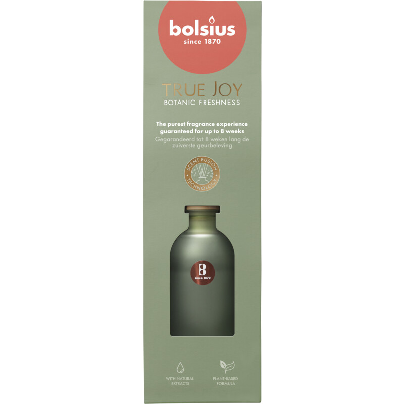 Een afbeelding van Bolsius True joy geustokjes botanic freshness