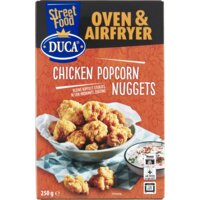 Een afbeelding van Duca Chicken popcorn nuggets