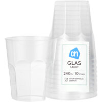 Een afbeelding van AH Glas facet 240 ml