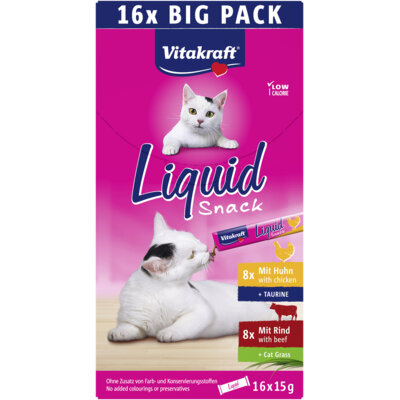 pdp-image-Vitakraft Liquid snack bigpack chicken en beef