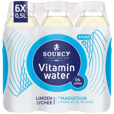 pdp-image-Sourcy Vitaminwater limoen 6-pack