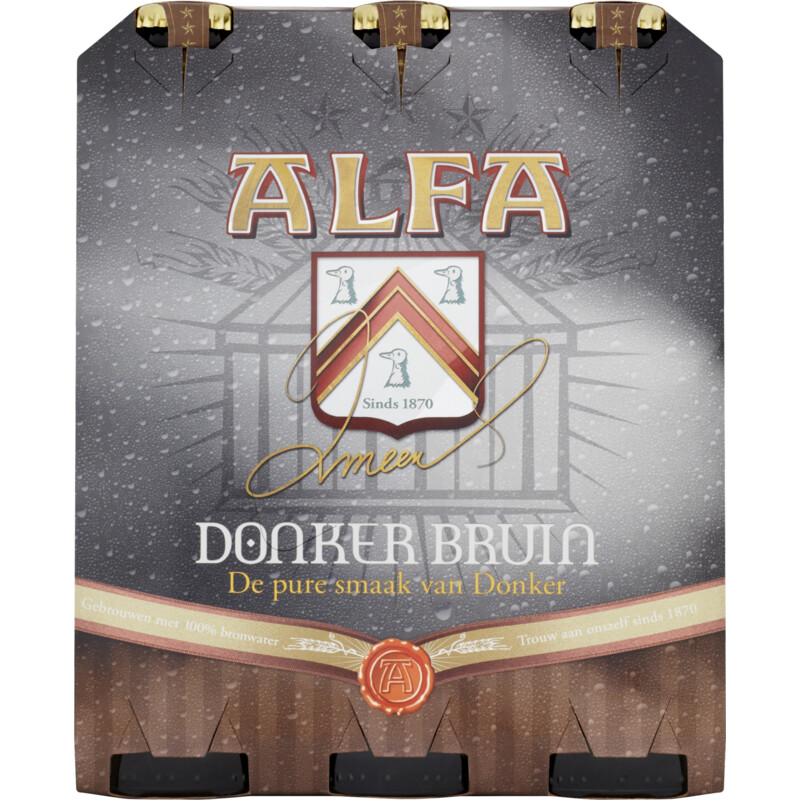Een afbeelding van Alfa Oud bruin 6-pack