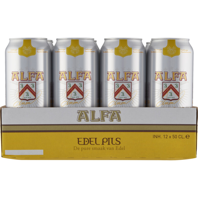 Een afbeelding van Alfa Edel pils 12-pack