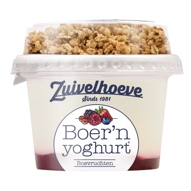 Boer'n yoghurt® Bosvruchten & Muesli