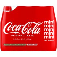 Een afbeelding van Coca-Cola regular 8x25cl BEL