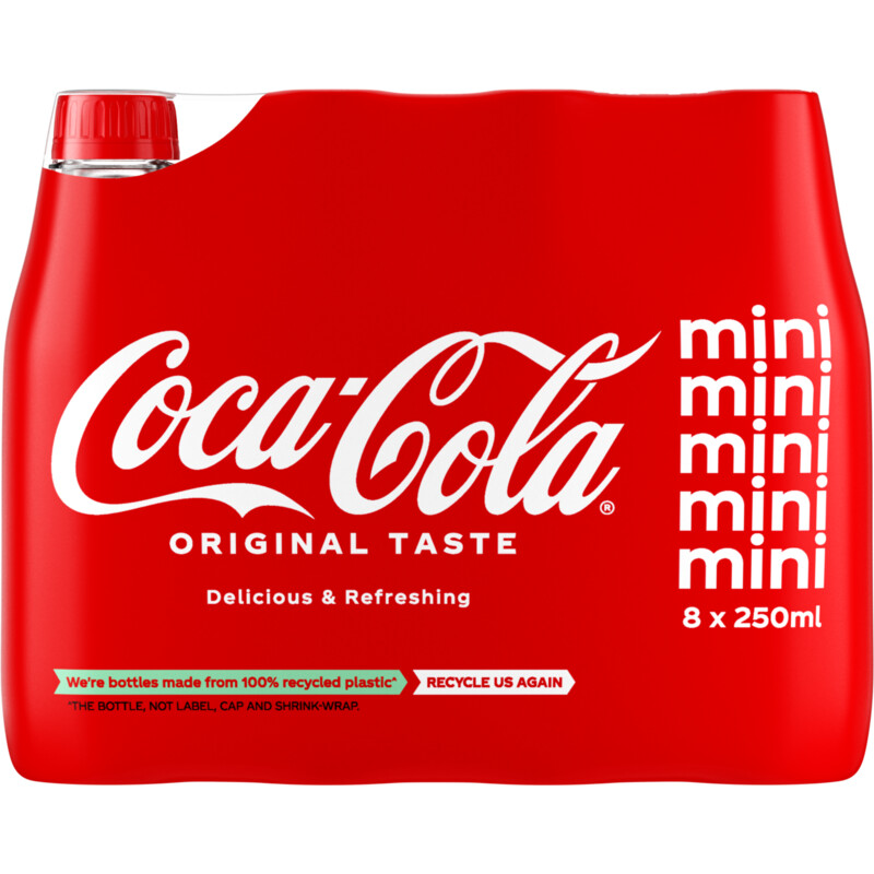 Een afbeelding van Coca-Cola regular 8x25cl BEL