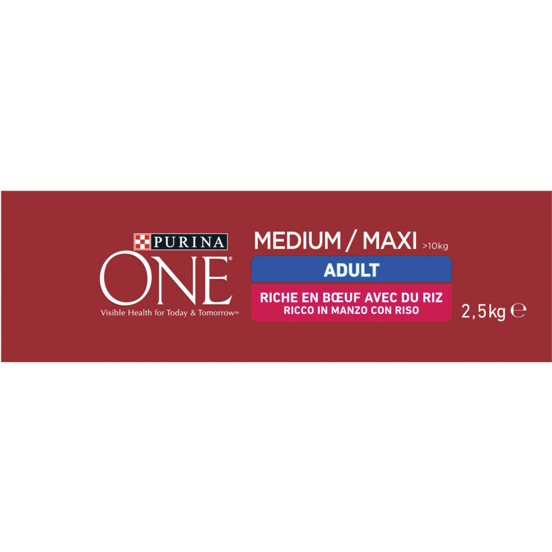 Een afbeelding van Purina Medium/maxi adult rund bel