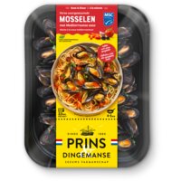 Een afbeelding van Prins & Dingemanse Voorgestoomde mosselen mediteraanse saus