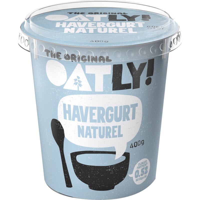 Een afbeelding van Oatly! Havergurt naturel