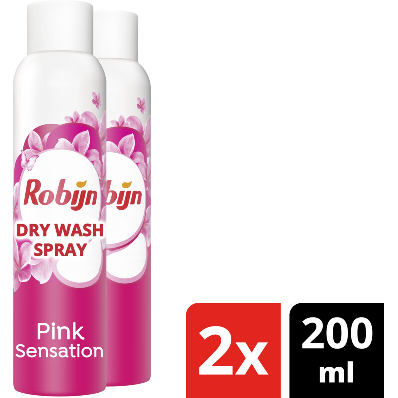 Een afbeelding van Robijn Dry wash spray pink sensation