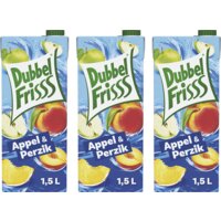 Een afbeelding van DubbelFrisss 1kcal Appel-Perzik 3-pack