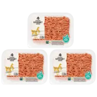 AH Scharrel kipgehakt gekruid 3-pack