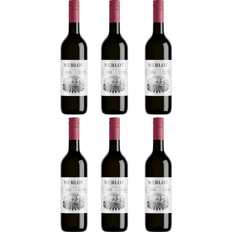 Een afbeelding van AH Merlot 6 flessen