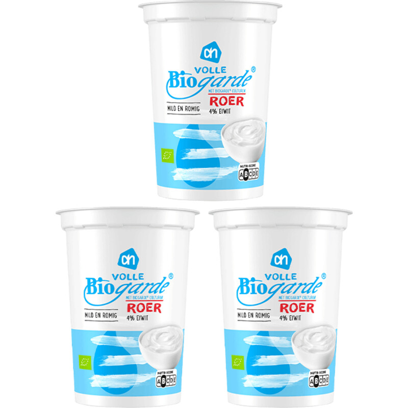 Een afbeelding van AH Volle biogarde roer 3-pack
