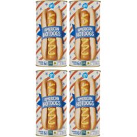Een afbeelding van AH American hotdogs 4-pack
