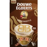 Een afbeelding van Douwe Egberts Verwenkoffie latte baileys oploskoffie