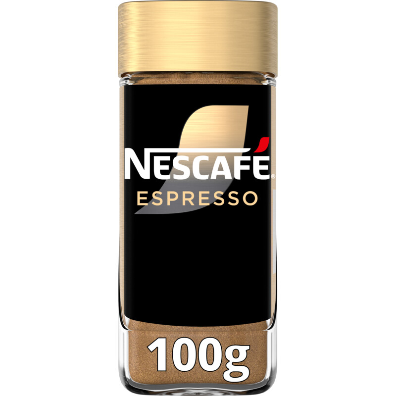 Een afbeelding van Nescafé Gold espresso intense aroma oploskoffie