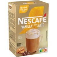 Een afbeelding van Nescafé Vanilla latte oploskoffie