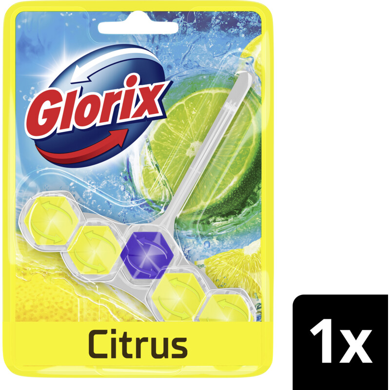 Een afbeelding van Glorix Power5 citrus wc-blok