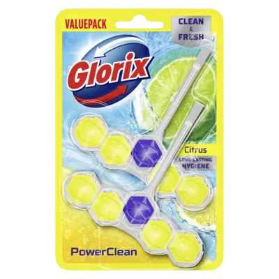 pdp-image-Glorix Power5 citrus duo pack wc-blok 2-pack