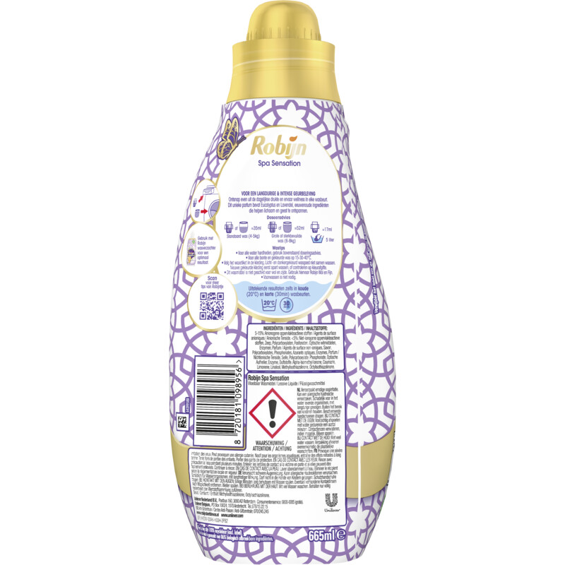 Een afbeelding van Robijn Color spa sensation wasmiddel