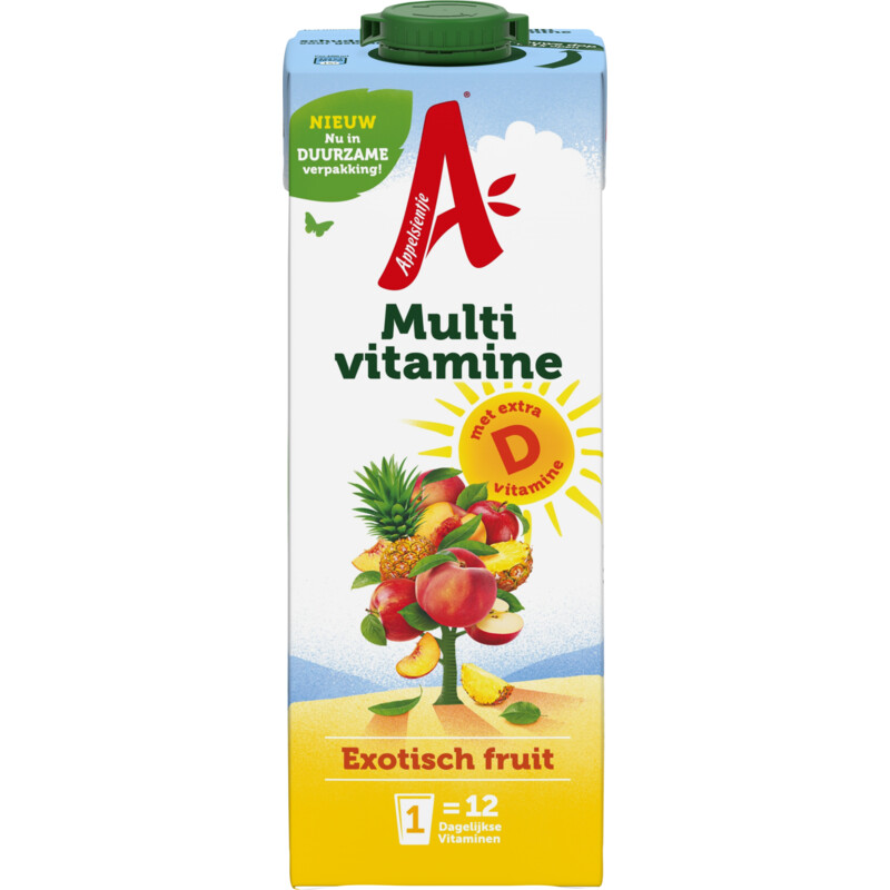 Een afbeelding van Appelsientje AS multivitamientje exotisch fruit