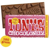 Een afbeelding van Tony's Chocolonely Reep melk karamel biscuit