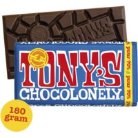 Een afbeelding van Tony's Chocolonely Reep puur 70%