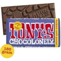 Afbeelding van Tony's Chocolonely Reep donkere melk pretzel