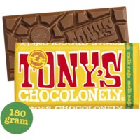 Een afbeelding van Tony's Chocolonely Reep melk noga