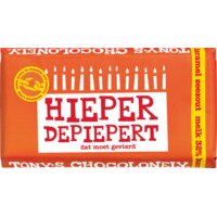 Een afbeelding van Tony's Chocolonely Reep melk karamel zeezout hieperdepieper