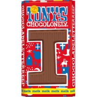 Afbeelding van Tony's Chocolonely Melkchocolade letterreep I
