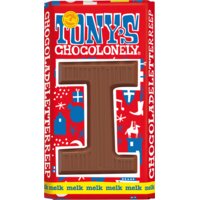 Een afbeelding van Tony's Chocolonely Melkchocolade letterreep I