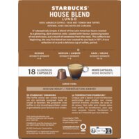 Een afbeelding van Starbucks Nespresso house blend lungo capsules