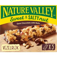 Een afbeelding van Nature Valley Sweet & salty nut pure chocolade repen