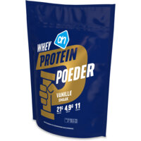 Een afbeelding van AH Whey protein shake vanillesmaak