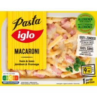 Een afbeelding van Iglo Macaroni ham kaas