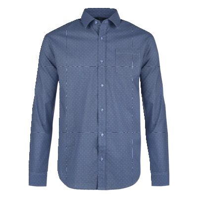pdp-image-Blue Overhemd stip maat 39-40