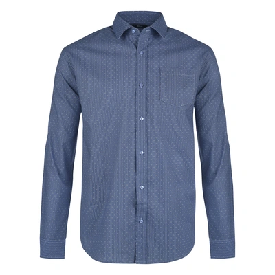 pdp-image-Blue Overhemd stip maat 45-46