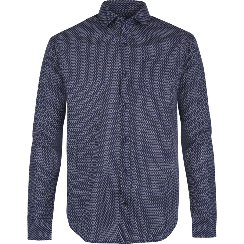 Een afbeelding van Blue Overhemd ruitje maat43-44