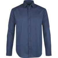 Een afbeelding van Blue Overhemd uni maat 39-40