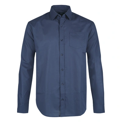 pdp-image-Blue Overhemd uni maat 43-44