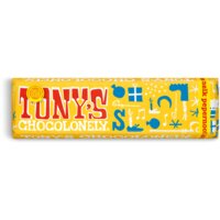 Afbeelding van Tony's Chocolonely Reep melkchocolade pepernoot