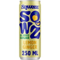 Een afbeelding van Sqweez Lemon ginger