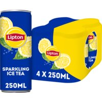 Een afbeelding van Lipton Ice tea sparkling 4-pack